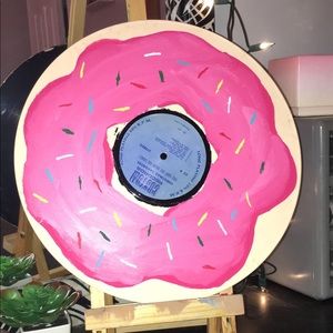 Painted vinyl records